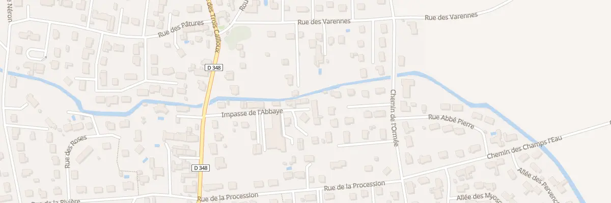 Plan du 9B Imp de l’Abbaye à Gurgy