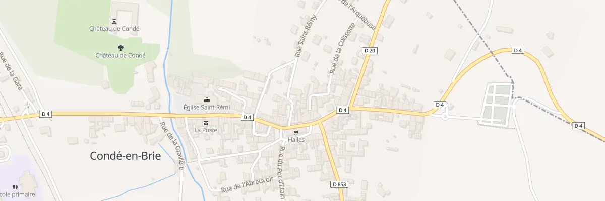 Plan du 3B Rue de la Cuissotte à Condé-en-Brie