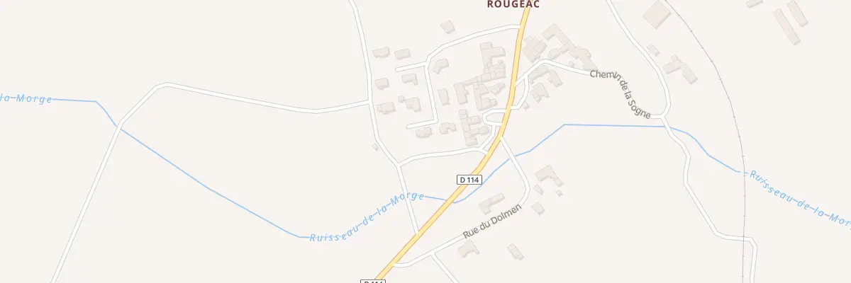 Plan du 7101 Rougeac à Mazeyrat-d’Allier