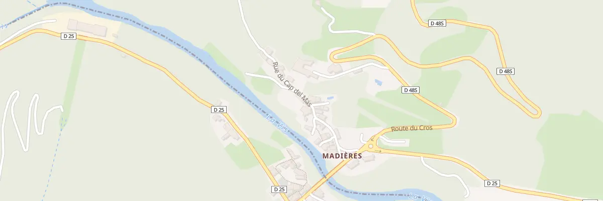 Plan du 5062 Madieres à Rogues
