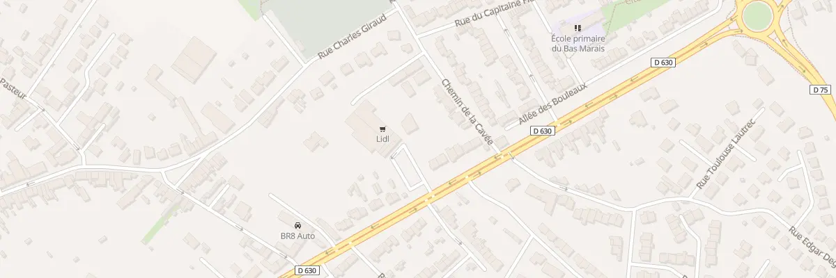 Plan du 1636 Rue Jean Jaurès à Saint-Saulve