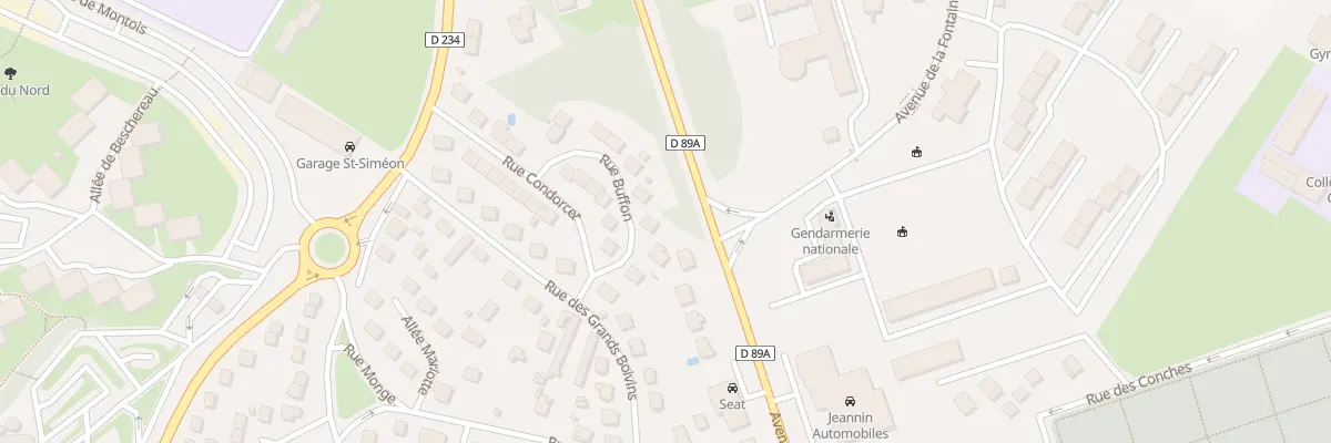 Plan du 6 Rue Buffon à Auxerre
