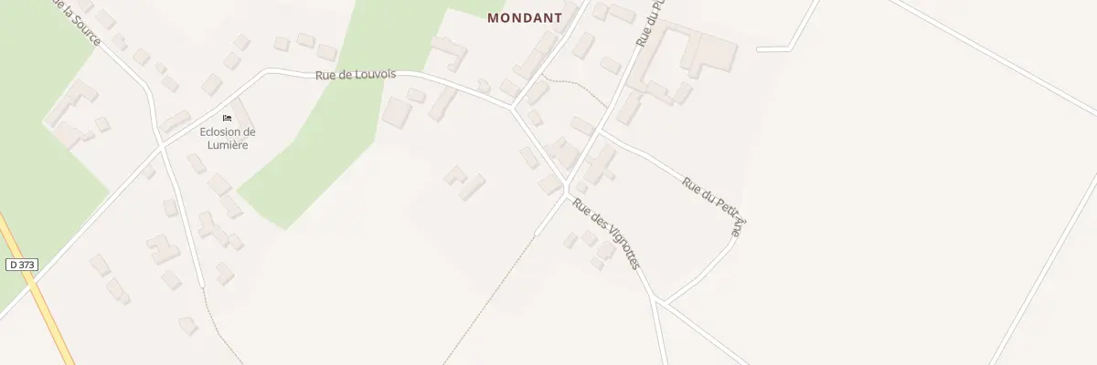 Plan du 21 Rue Louvois à Montmirail
