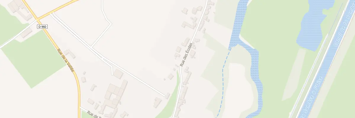 Plan du 5 Rue des Ecoles à Vadencourt