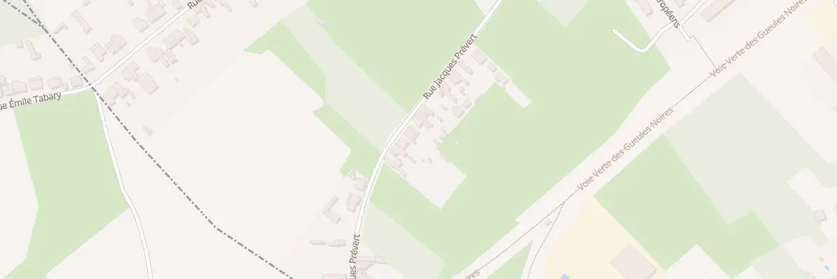 Plan du 323 Rue Jacques Prévert à Fresnes-sur-Escaut