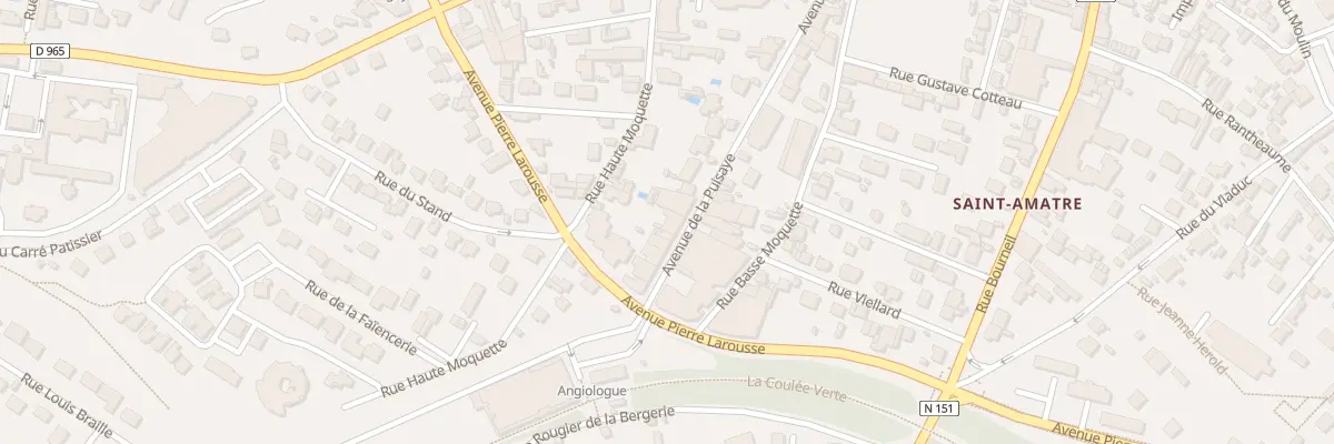 Plan du 34 Av de la Puisaye à Auxerre