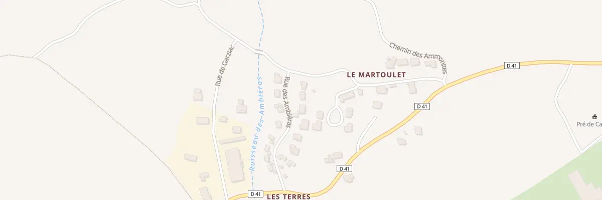 Plan du 5219 Lot Les Terres Bleues à Lanuéjols