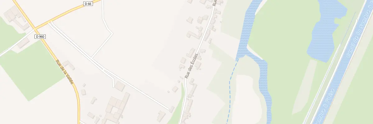 Plan du 7 Rue des Ecoles à Vadencourt