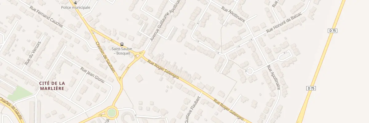 Plan du 61 Rue Roger Salengro à Saint-Saulve