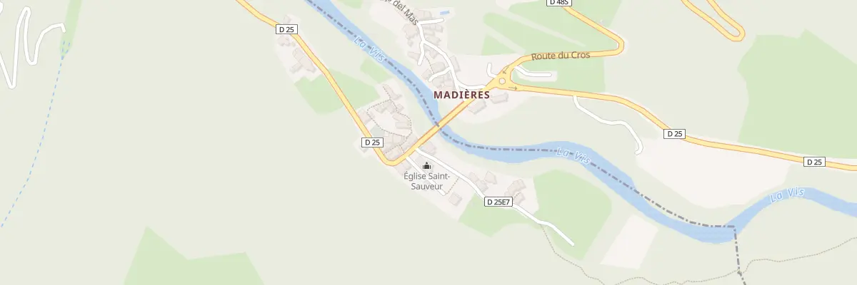Plan du 1 Pl de l’Église à Saint-Maurice-Navacelles