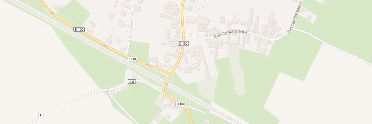 Plan du 317 Gr Gd Rue à Sepmeries