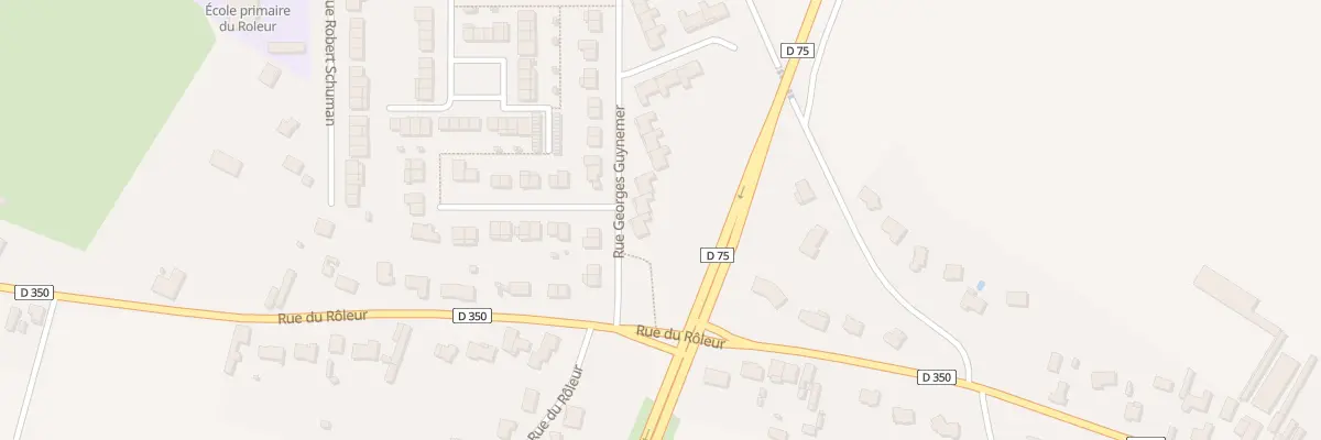 Plan du 23 Rue Georges Guynemer à Saint-Saulve