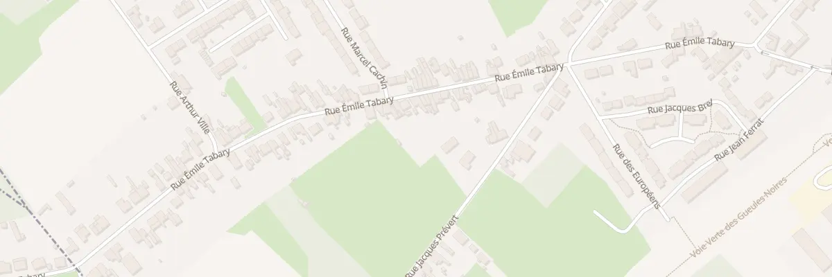 Plan du 759 Rue Emile Tabary à Fresnes-sur-Escaut