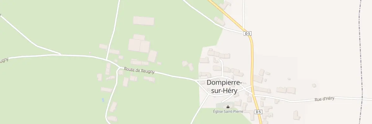 Plan du 33 Le Bourg - Dompierre à Beaulieu