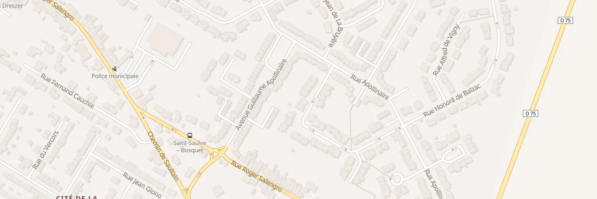 Plan du 5 Rue Jacques Prévert à Saint-Saulve