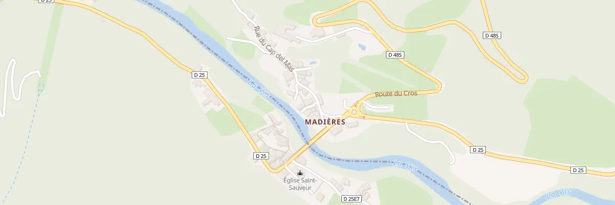 Plan du 5111 Madieres à Rogues