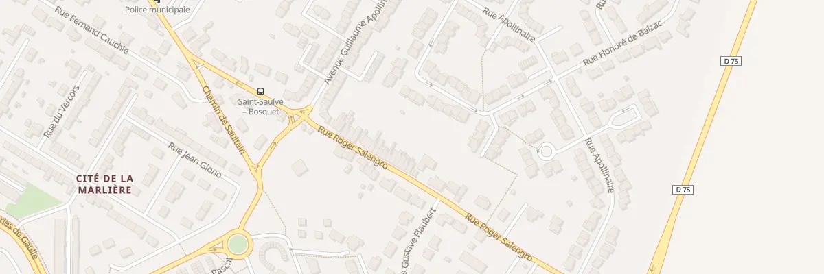 Plan du 67 Rue Roger Salengro à Saint-Saulve
