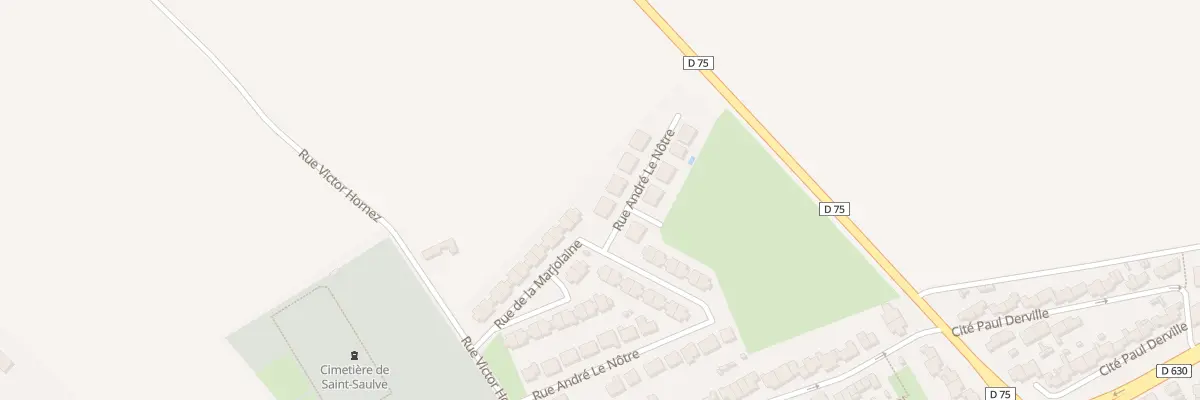 Plan du 35 Rue André le Nôtre à Saint-Saulve