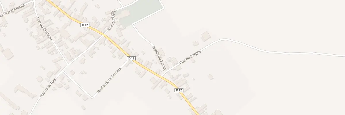 Plan du 10 Rue de Pargny à La Ferté-Chevresis
