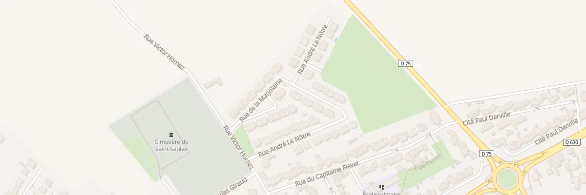 Plan du 31 Rue André le Nôtre à Saint-Saulve