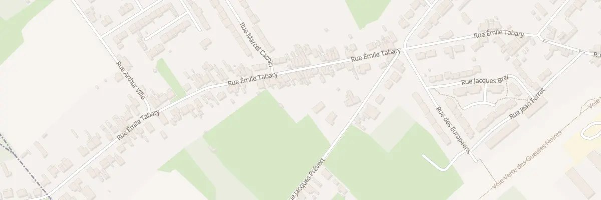 Plan du 749 Rue Emile Tabary à Fresnes-sur-Escaut