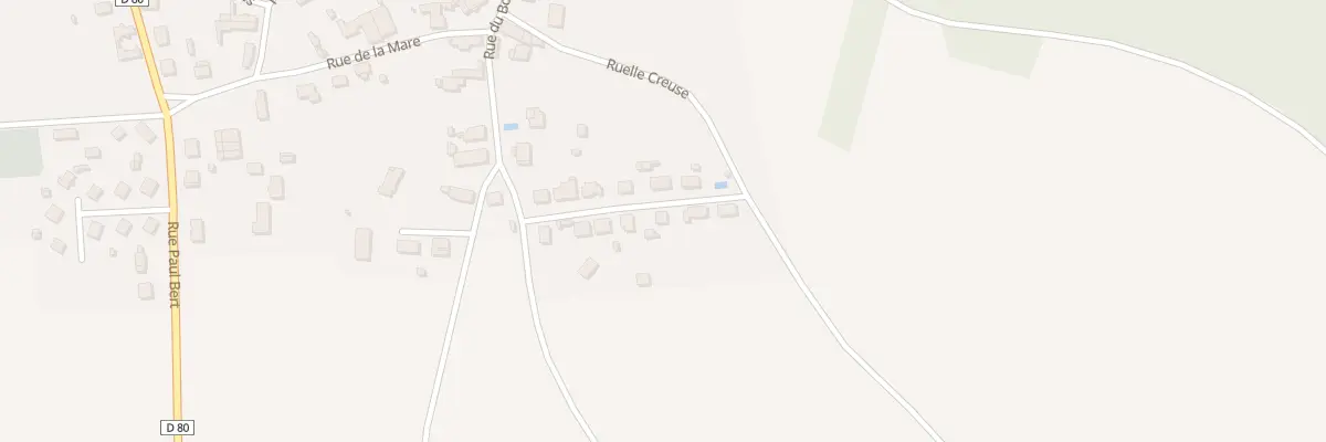 Plan du 6 Rue Creuse à Beaumont