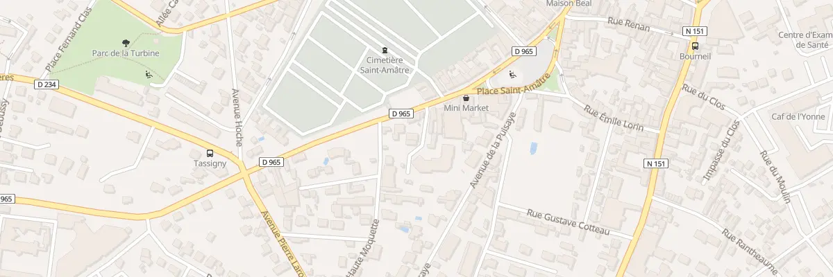 Plan du 35Y Rue du 24 Août à Auxerre
