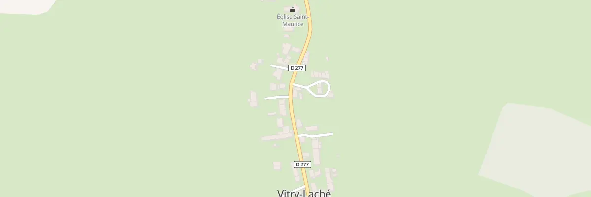 Plan du 24 Le Bourg à Vitry-Laché