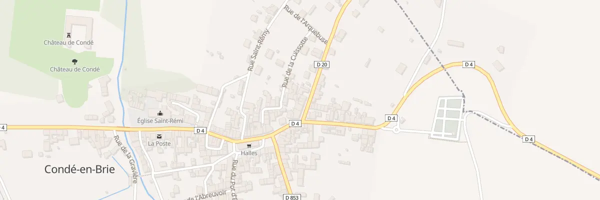 Plan du 3 Rue de Celles-les-condé à Condé-en-Brie
