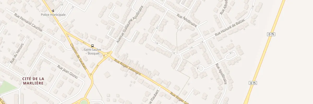 Plan du 13 Rue Jacques Prévert à Saint-Saulve