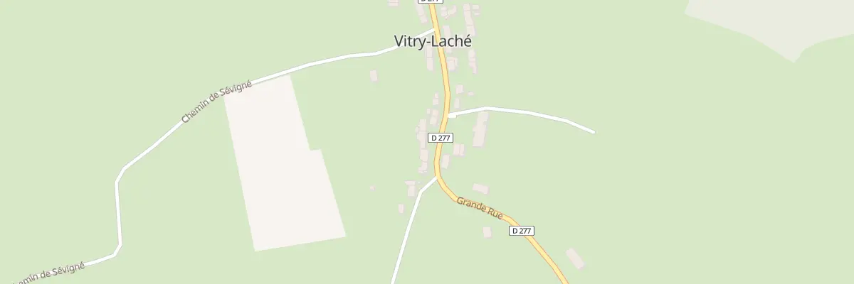 Plan du 80 Le Bourg à Vitry-Laché