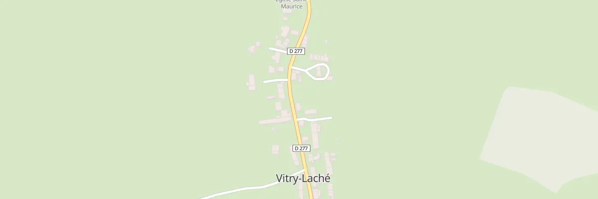 Plan du 10 Grande Rue à Vitry-Laché