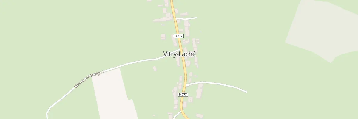 Plan du 33 Grande Rue à Vitry-Laché