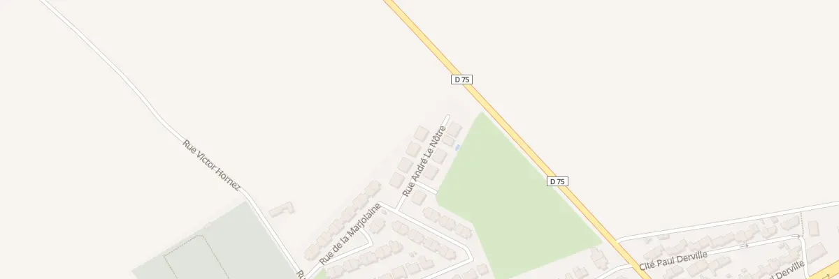 Plan du 45 Rue André le Nôtre à Saint-Saulve
