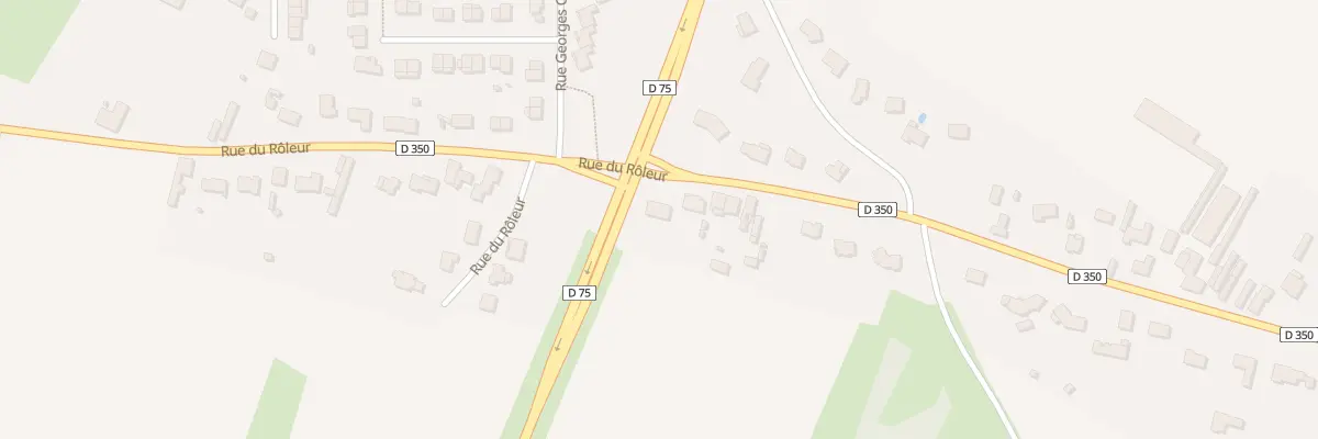 Plan du 1592 Rue du Rôleur à Saint-Saulve