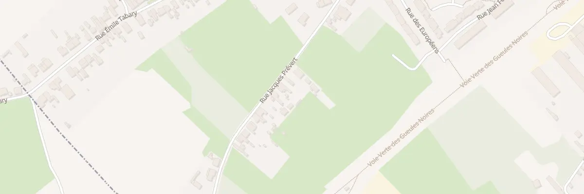 Plan du 243 Rue Jacques Prévert à Fresnes-sur-Escaut