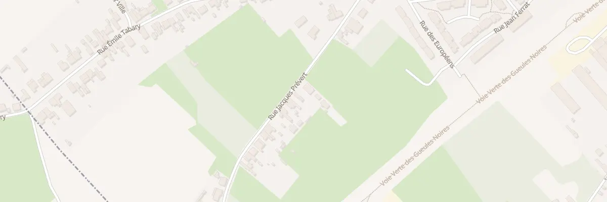 Plan du 227 Rue Jacques Prévert à Fresnes-sur-Escaut