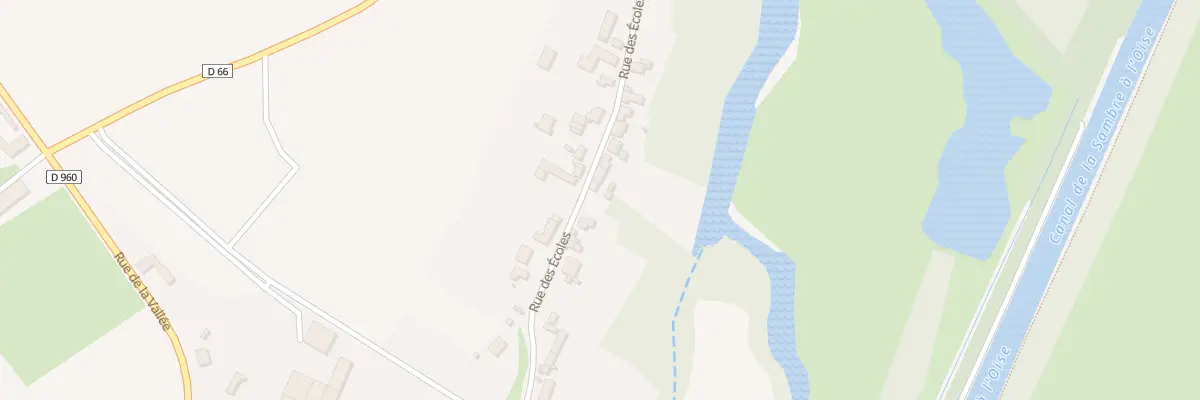 Plan du 24 Rue des Ecoles à Vadencourt
