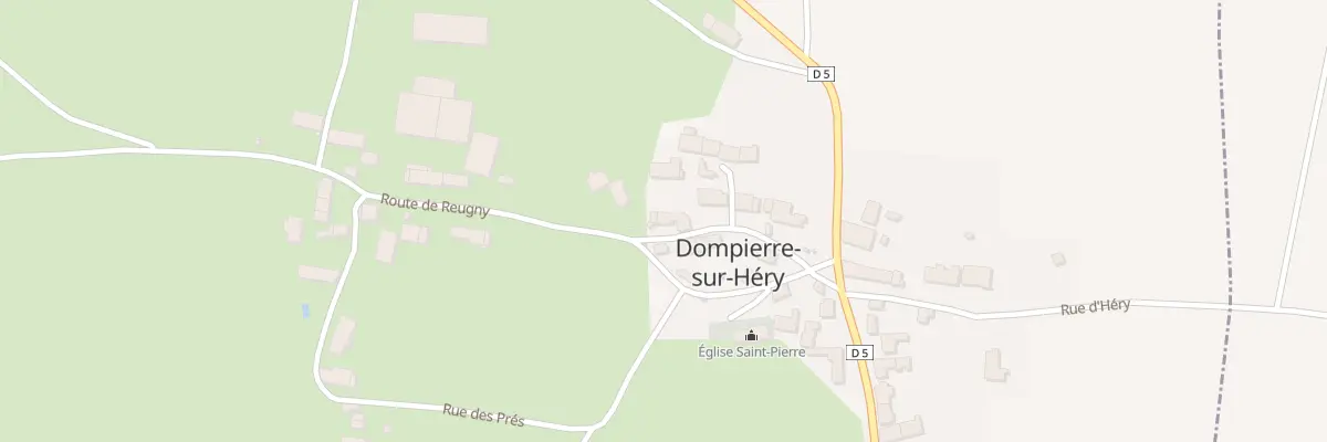Plan du 24 Le Bourg - Dompierre à Beaulieu