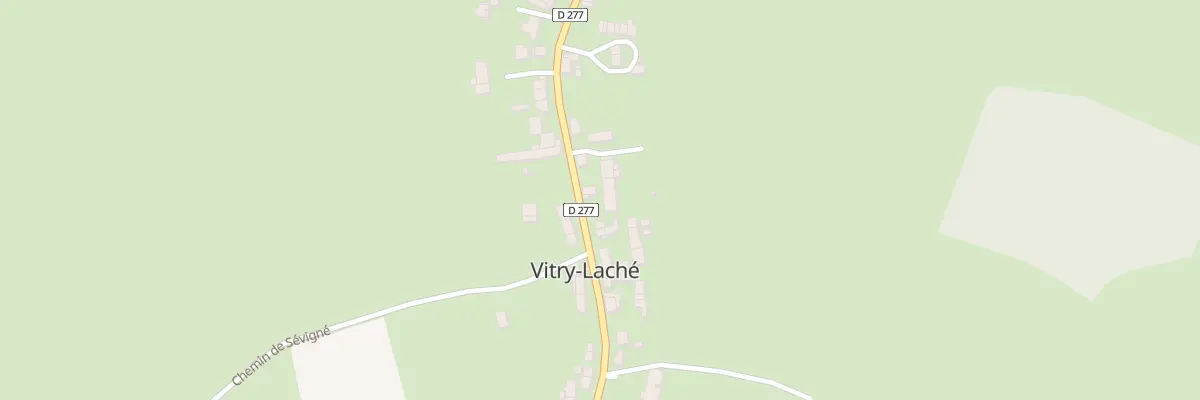Plan du 16 Grande Rue à Vitry-Laché