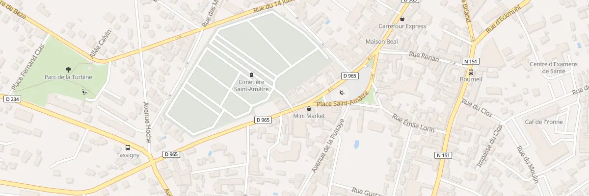 Plan du 58B Rue du 24 Août à Auxerre