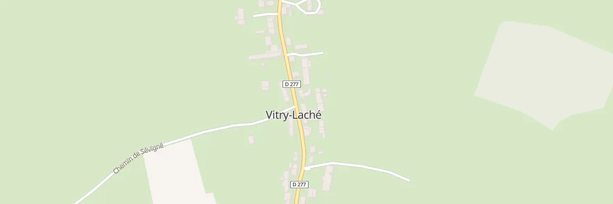 Plan du 22 Grande Rue à Vitry-Laché