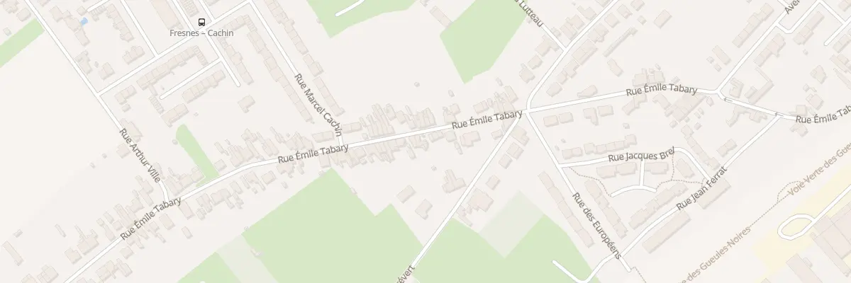 Plan du 685 Rue Emile Tabary à Fresnes-sur-Escaut