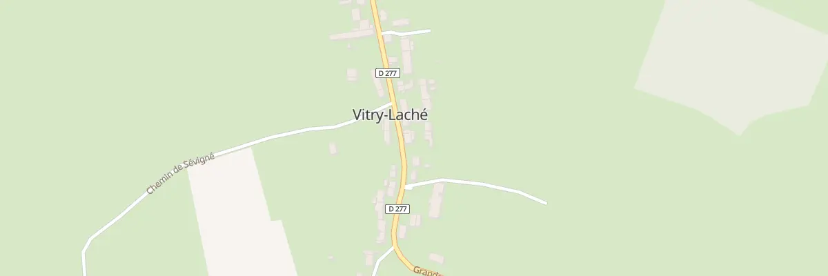 Plan du 28 Grande Rue à Vitry-Laché