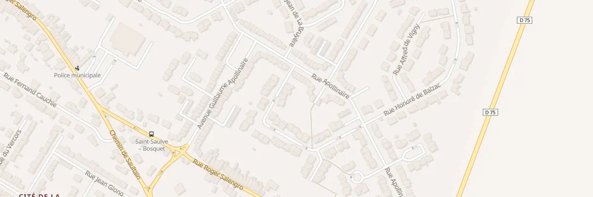 Plan du 43 Rue Jacques Prévert à Saint-Saulve