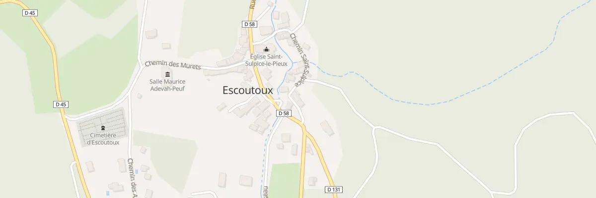 Plan du 13 Che Saint Sulpice à Escoutoux