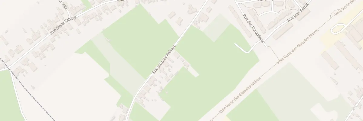 Plan du 215 Rue Jacques Prévert à Fresnes-sur-Escaut