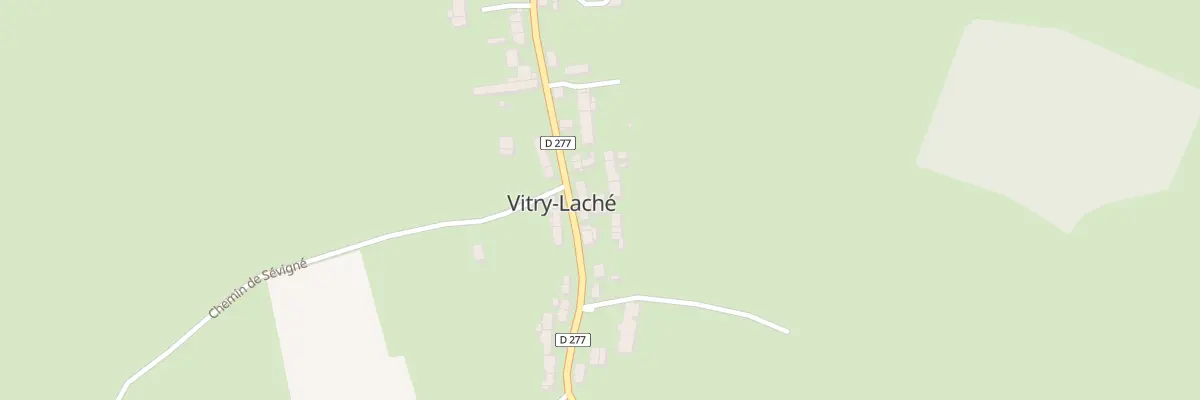 Plan du 20 Grande Rue à Vitry-Laché
