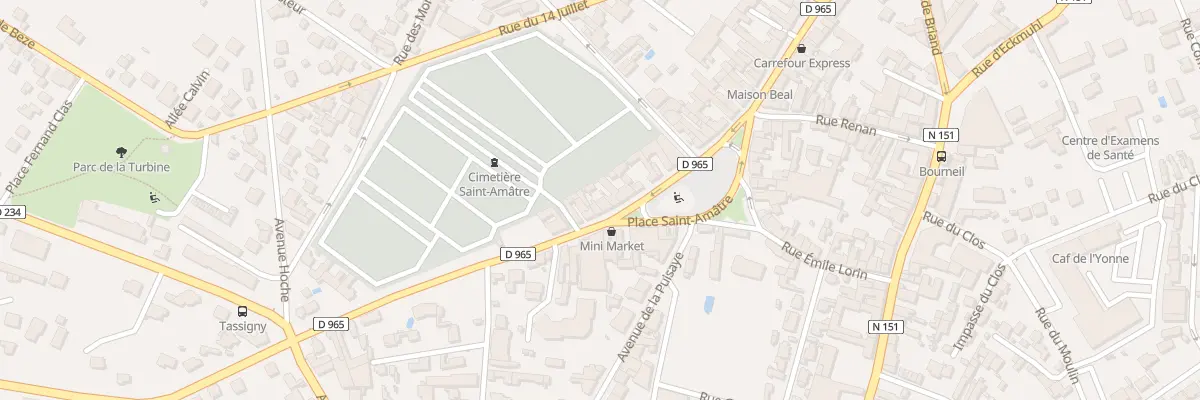 Plan du 54 Rue du 24 Août à Auxerre
