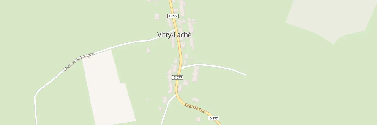 Plan du 42 Le Bourg à Vitry-Laché